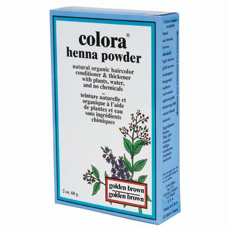 Colora Henna Powder Gold Brown Colora Henna Powder Gold Brown